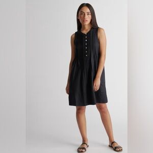 Quince NWT 100% European Linen Sleeveless Swing Dress Size XS